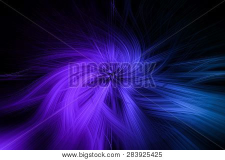 Digital Abstract Fiber Twril Background. Space Artistic Texture For Creating Artworks , Prints And P