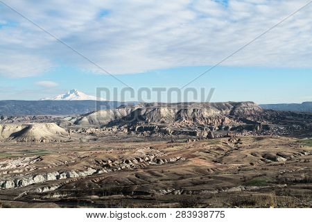 Magnificent Landscape View At The Cappadocia City