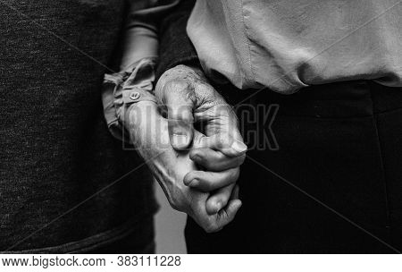 Love Concept. Couple In Love And Romance. Man And Girl Romantic Date. Heart Full Of Love With True F