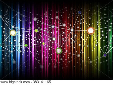 Dark Abstract Background. Modern Composition For Your Design.