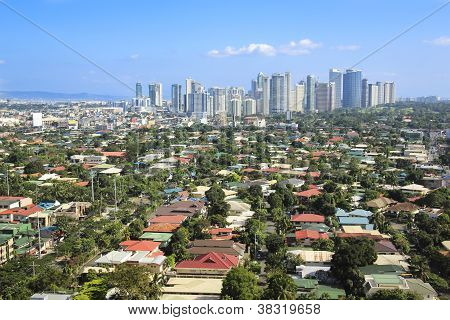 Fort Bonifacio Skyline Makati City Manila, Filippine