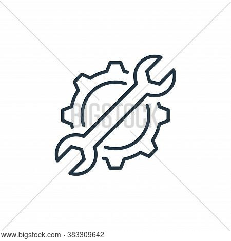 Gear Icon Isolated On Vector Photo Free Trial Bigstock