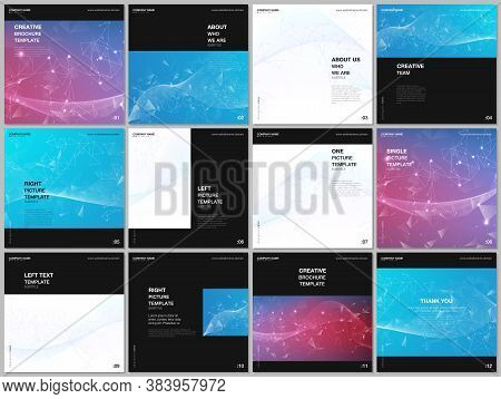 Brochure Layout Of Square Format Covers Design Templates For Square Flyer Leaflet, Brochure Design, 