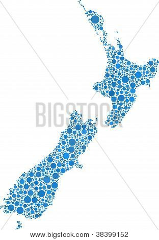 New Zeland kartta