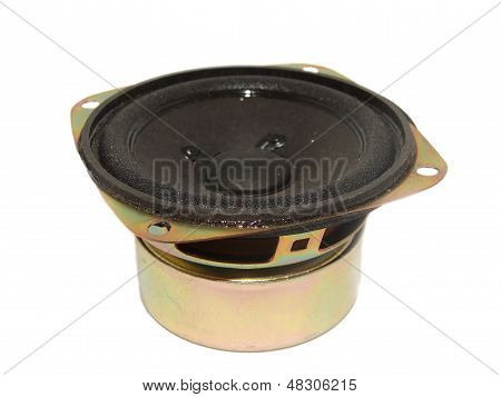 Subwoofer speaker isolated