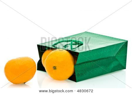 グリーン パッケージと Mandarines