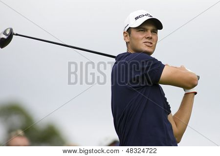 LOCH LOMOND, SKOTSKO - JUL 12 2009; Loch Lomond Skotsko; Martin Kaymer (GER) v fina
