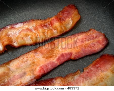 Bacon, smažení