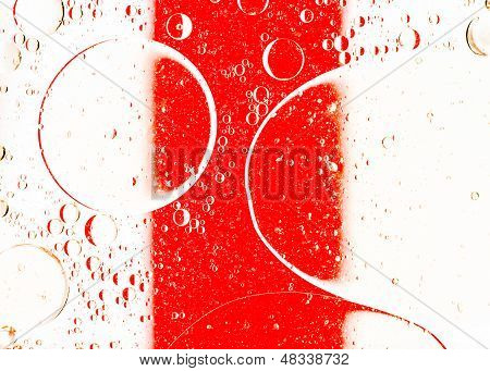 Oil Bubbles Abtract