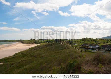 Brittas Bay. Wicklow İrlanda.