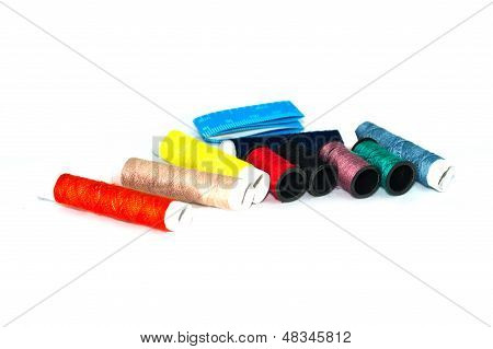 Bunte Fäden