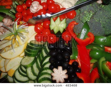 Prato de vegetal