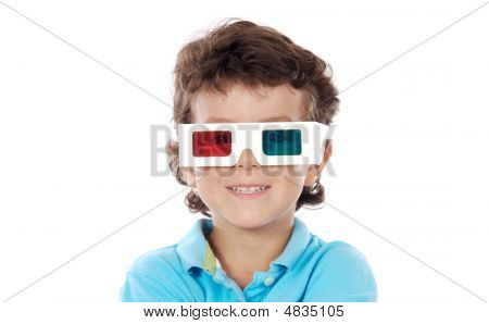 Enfant Whit Dimensions trois verres