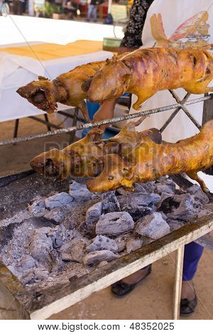 Roasted Cuy-guinea Pig-