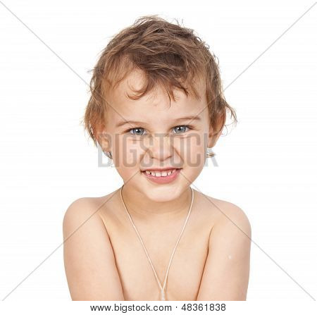 portrait of a little boy