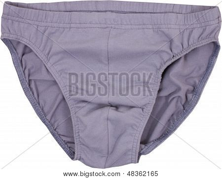 Male pants isolated on white