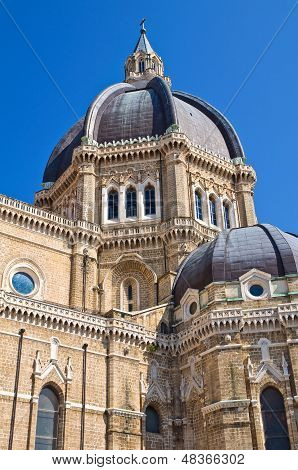 Cerignola의 두오모 성당입니다. 풀리아입니다. 남부 이탈리아입니다.