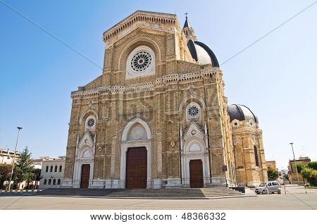 Cerignola의 두오모 성당입니다. 풀리아입니다. 남부 이탈리아입니다.