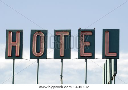 Hotel Sign