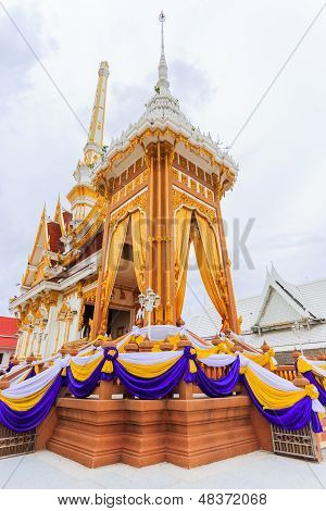Detail der Thai Krematorium In Bangkok, Thailand