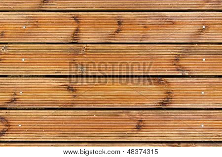Hnědá Dřevěná prkna terasy Decking