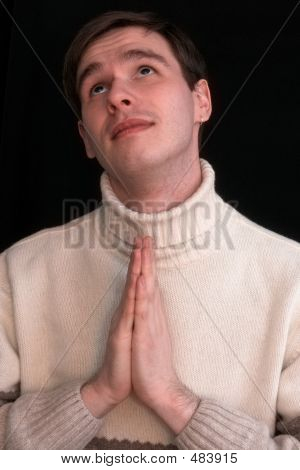 男 Praing 神に