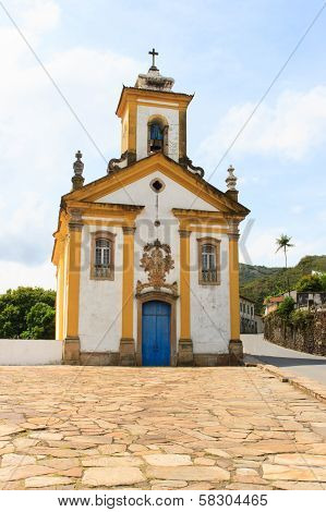 Church In Ouro Preto Brazil