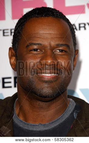 Brian McKnight at the premiere of 