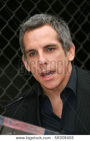 Ben Stiller at the ceremony honoring Jerry Stiller and Anne Meara with a star on the Hollywood Walk of Fame. Hollywood Boulevard, Hollywood, CA. 02-09-07