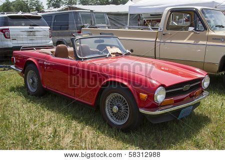 1971 Red Triumph