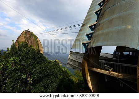 Sugarloaf Mountain in Rio de Janeiro, Brazil