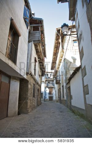 Kleine straat in Candelario