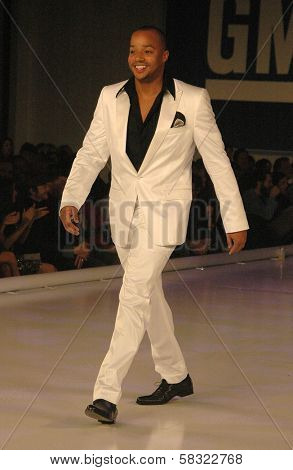 Donald Faison inside at the 2006 GM TEN Fashion Show. Paramount Studios, Hollywood, CA. 02-20-07