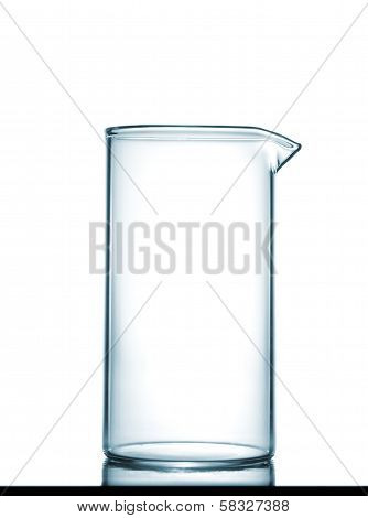 Isolated Chemical Beaker On Table