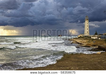 Tarkhankut lighthouse