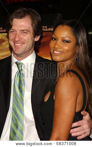 Garcelle Beauvais and guest  at the premiere of 