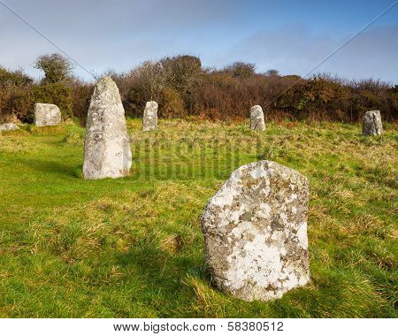 Boscawen-un Stone Circle