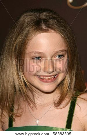Dakota Fanning at the CMT Giants honoring Reba McEntire. Kodak Theatre, Hollywood, CA. 10-26-06