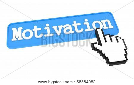 Motivation Button with Hand Cursor.