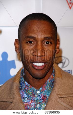 Raphael Saadiq at the Blue Tie Blue Jean Ball, presented by Austism Speaks, Beverly Hilton, Beverly Hills, CA 11-29-12
