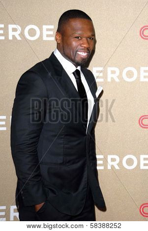 50 Cent at CNN Heroes: An All Star Tribute, Shrine Auditorium, Los Angeles, CA 12-02-12
