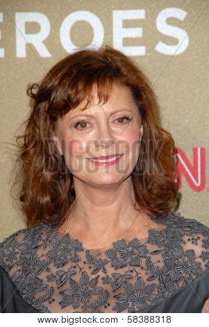 Susan Sarandon at CNN Heroes: An All Star Tribute, Shrine Auditorium, Los Angeles, CA 12-02-12