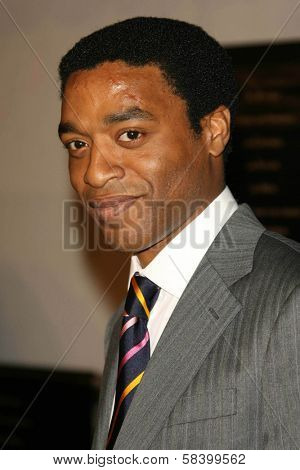 LOS ANGELES - NOVEMBER 16: Chiwetel Ejiofor at the Los Angeles Premiere of 
