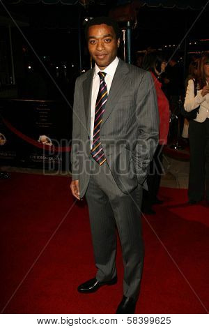 LOS ANGELES - NOVEMBER 16: Chiwetel Ejiofor at the Los Angeles Premiere of 