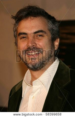 LOS ANGELES - NOVEMBER 16: Alfonso Cuaron at the Los Angeles Premiere of 