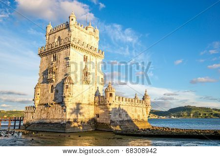 Tower of Belem (Torre de Belem), Lisbon, Portugal