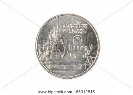 One Baht Coins, Coin Of Thailand