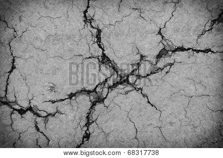 The Image Of The Broken Road Texture