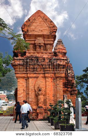 Nha Trang - circa November 2013:towers Po Nagar in Nha Trang circa November 2013