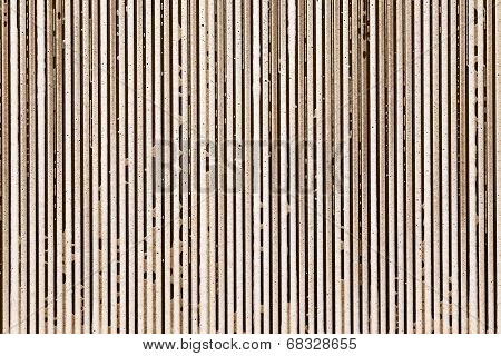 Strips From Soapsuds On A Brown Background